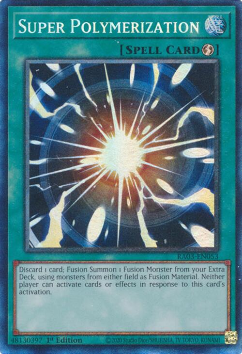 Super Polymerization (CR) [RA03-EN053] Prismatic Collector's Rare | Exor Games Truro