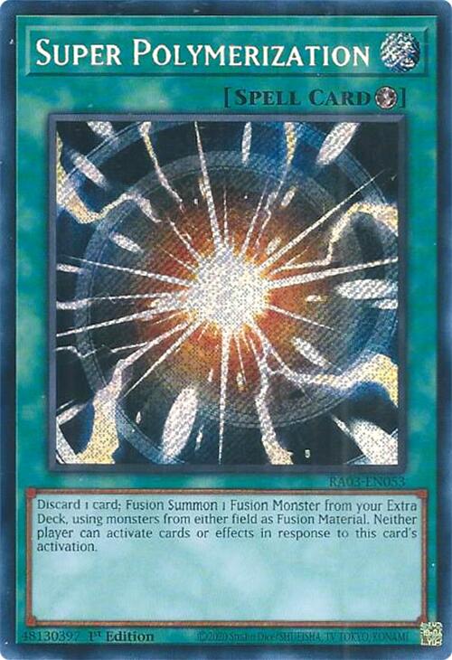 Super Polymerization (Secret Rare) [RA03-EN053] Secret Rare | Exor Games Truro