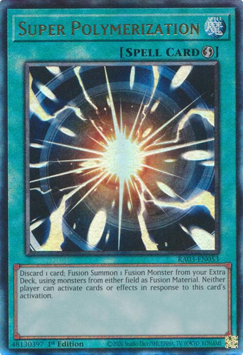 Super Polymerization (UTR) [RA03-EN053] Prismatic Ultimate Rare | Exor Games Truro