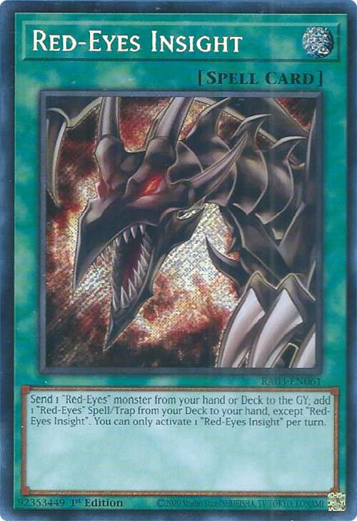 Red-Eyes Insight (Secret Rare) [RA03-EN061] Secret Rare | Exor Games Truro