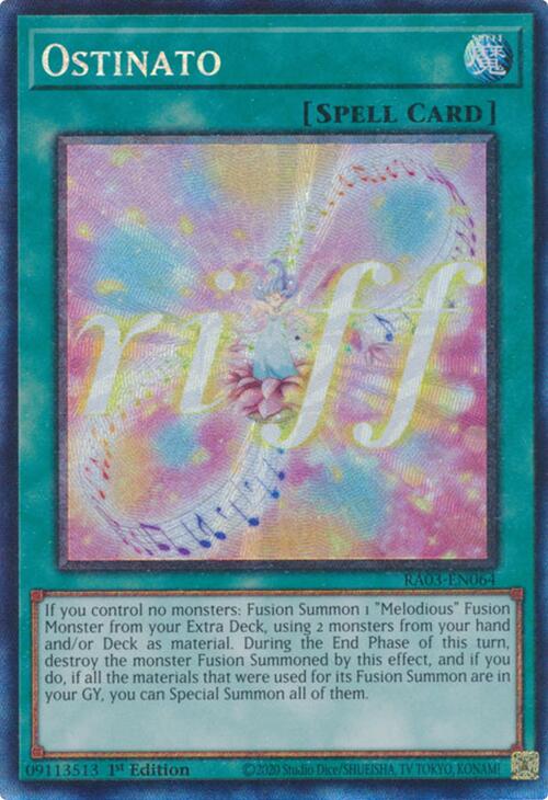 Ostinato (CR) [RA03-EN064] Prismatic Collector's Rare | Exor Games Truro