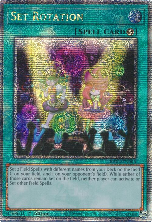 Set Rotation (Quarter Century Secret Rare) [RA03-EN065] Quarter Century Secret Rare | Exor Games Truro