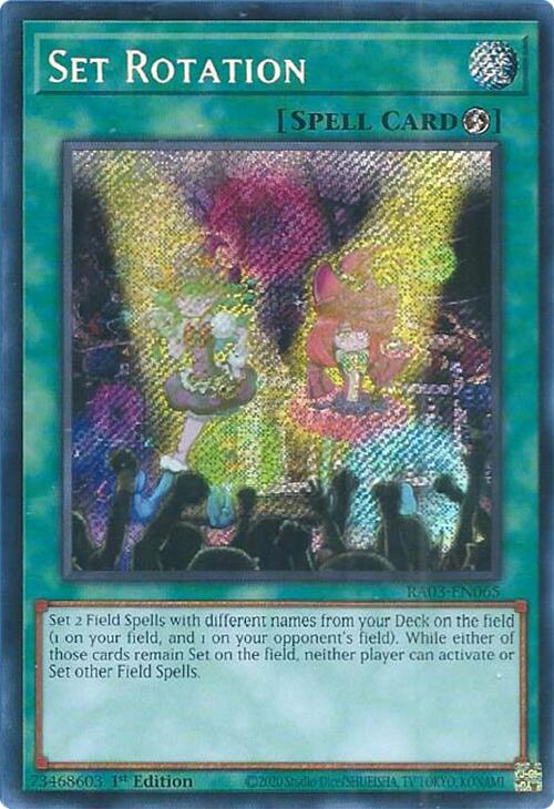 Set Rotation (Secret Rare) [RA03-EN065] Secret Rare | Exor Games Truro