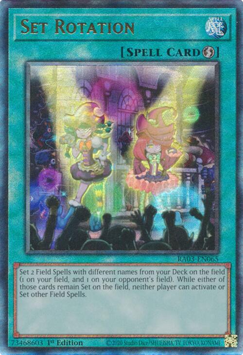 Set Rotation (UTR) [RA03-EN065] Prismatic Ultimate Rare | Exor Games Truro