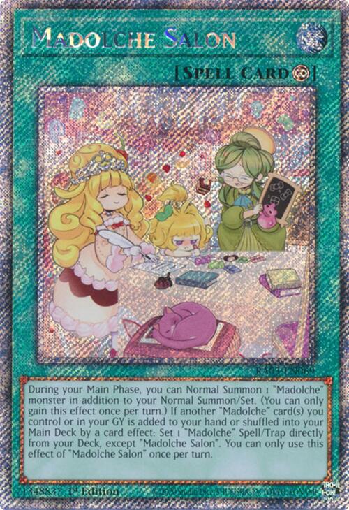 Madolche Salon (Platinum Secret Rare) [RA03-EN069] Platinum Secret Rare | Exor Games Truro