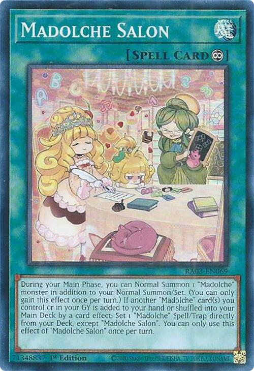 Madolche Salon [RA03-EN069] Super Rare | Exor Games Truro