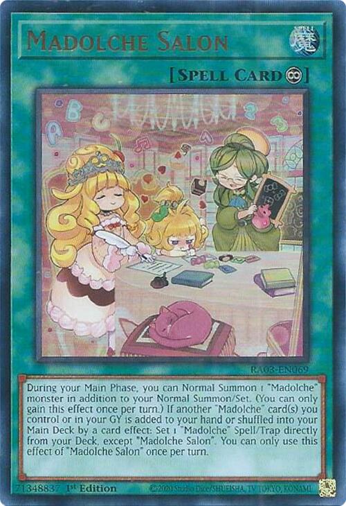 Madolche Salon (UR) [RA03-EN069] Ultra Rare | Exor Games Truro