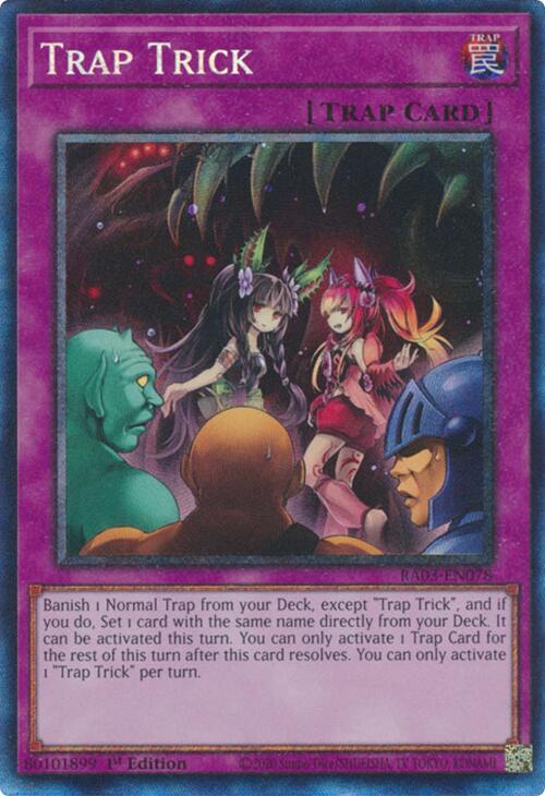 Trap Trick (CR) [RA03-EN078] Prismatic Collector's Rare | Exor Games Truro