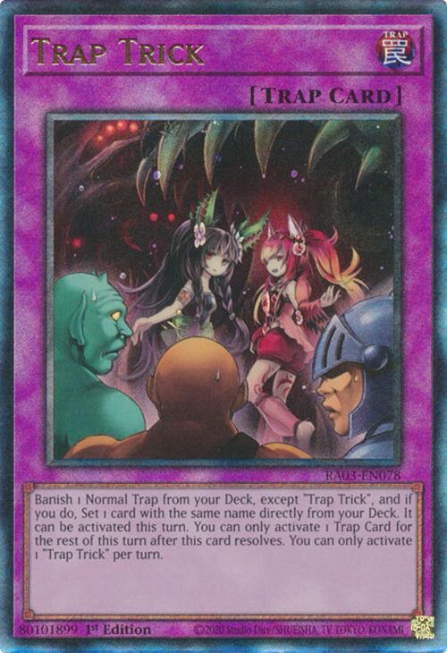 Trap Trick (UTR) [RA03-EN078] Prismatic Ultimate Rare | Exor Games Truro