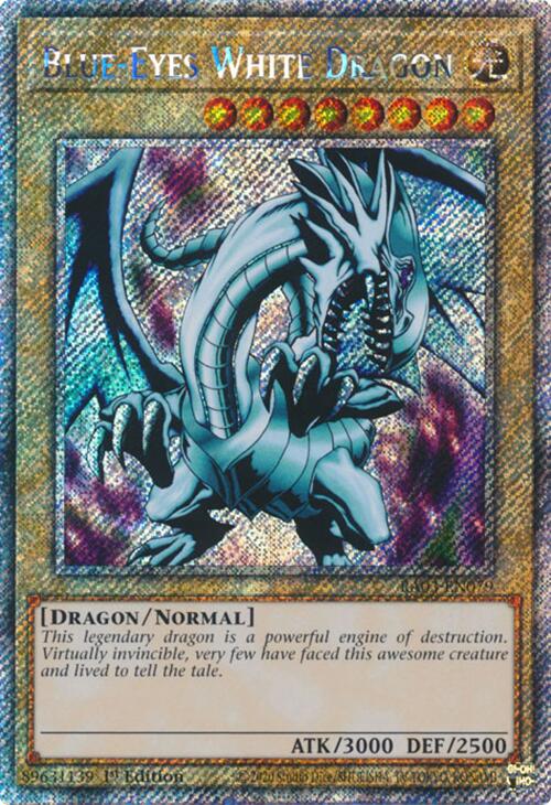 Blue-Eyes White Dragon (Platinum Secret Rare) [RA03-EN079] Platinum Secret Rare | Exor Games Truro