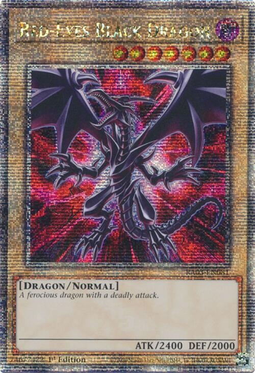 Red-Eyes Black Dragon (Quarter Century Secret Rare) [RA03-EN081] Quarter Century Secret Rare | Exor Games Truro