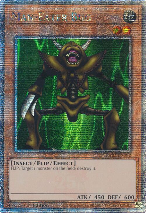Man-Eater Bug (Quarter Century Secret Rare) [RA03-EN082] Quarter Century Secret Rare | Exor Games Truro