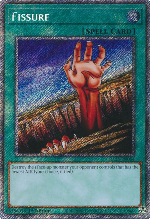 Fissure (Platinum Secret Rare) [RA03-EN084] Platinum Secret Rare | Exor Games Truro