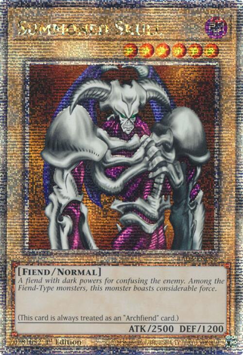 Summoned Skull (Quarter Century Secret Rare) [RA03-EN086] Quarter Century Secret Rare | Exor Games Truro