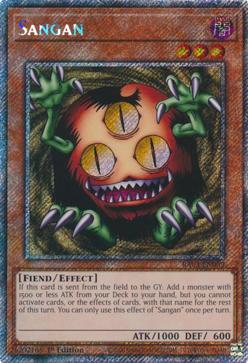 Sangan (Platinum Secret Rare) [RA03-EN089] Platinum Secret Rare | Exor Games Truro