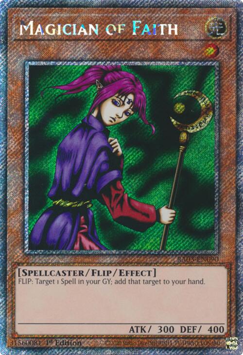 Magician of Faith (Platinum Secret Rare) [RA03-EN090] Platinum Secret Rare | Exor Games Truro