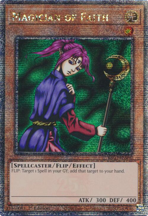 Magician of Faith (Quarter Century Secret Rare) [RA03-EN090] Quarter Century Secret Rare | Exor Games Truro