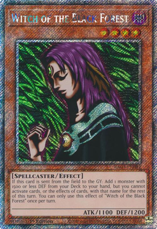 Witch of the Black Forest (Platinum Secret Rare) [RA03-EN091] Platinum Secret Rare | Exor Games Truro