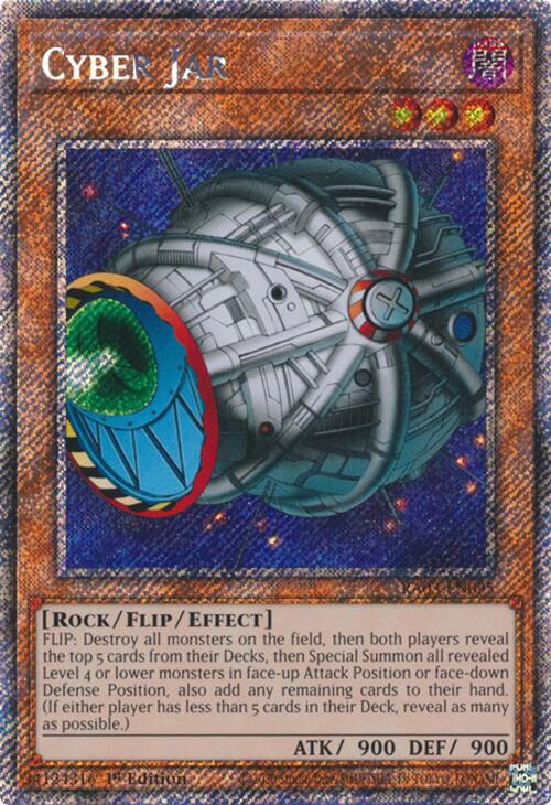 Cyber Jar (Platinum Secret Rare) [RA03-EN095] Platinum Secret Rare | Exor Games Truro