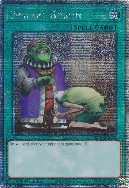 Upstart Goblin (Quarter Century Secret Rare) [RA03-EN096] Quarter Century Secret Rare | Exor Games Truro