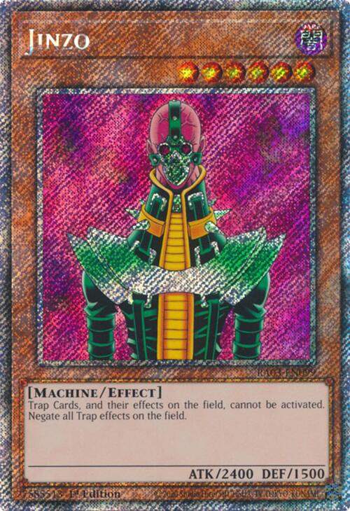 Jinzo (Platinum Secret Rare) [RA03-EN099] Platinum Secret Rare | Exor Games Truro