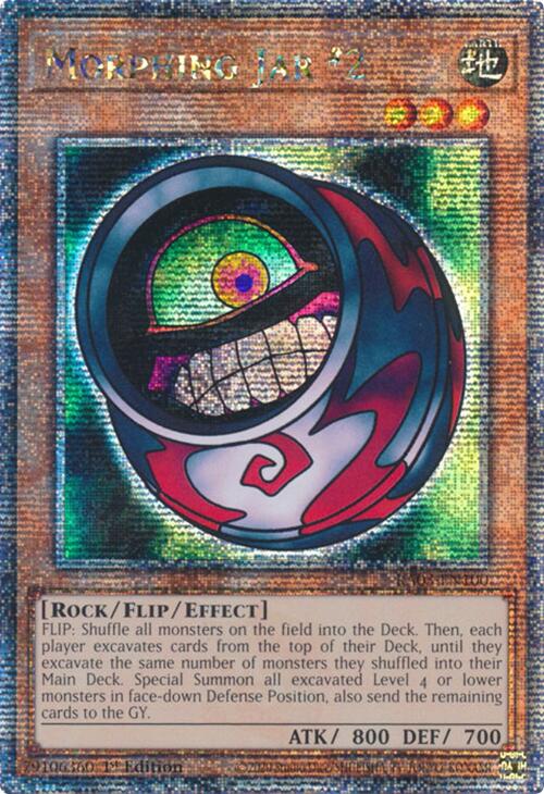 Morphing Jar #2 (Quarter Century Secret Rare) [RA03-EN100] Quarter Century Secret Rare | Exor Games Truro