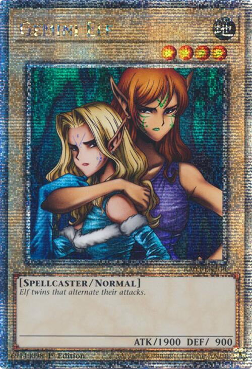 Gemini Elf (Quarter Century Secret Rare) [RA03-EN109] Quarter Century Secret Rare | Exor Games Truro