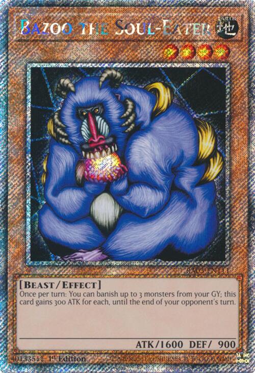 Bazoo the Soul-Eater (Platinum Secret Rare) [RA03-EN111] Platinum Secret Rare | Exor Games Truro