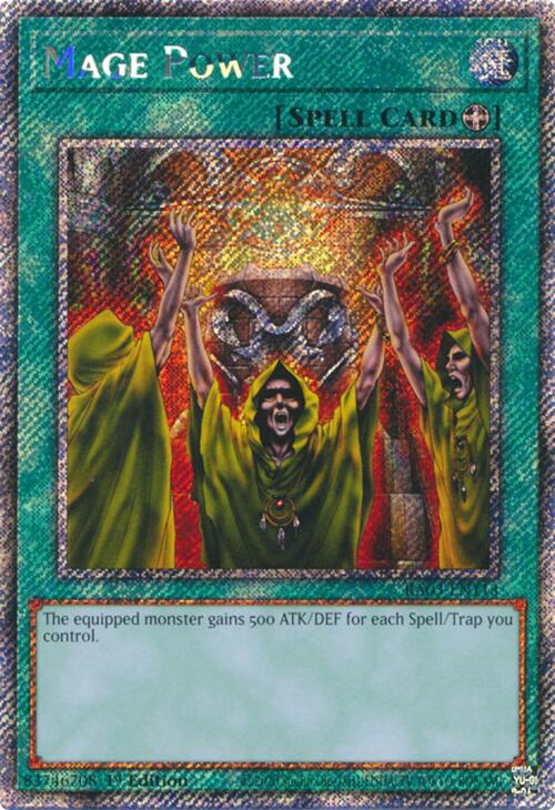 Mage Power (Platinum Secret Rare) [RA03-EN113] Platinum Secret Rare | Exor Games Truro