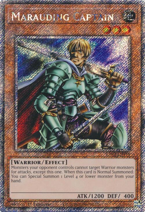 Marauding Captain (Platinum Secret Rare) [RA03-EN118] Platinum Secret Rare | Exor Games Truro