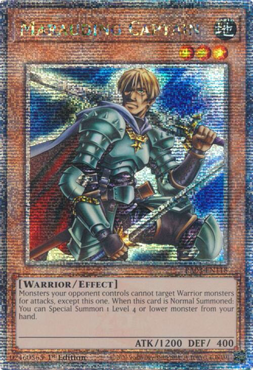 Marauding Captain (Quarter Century Secret Rare) [RA03-EN118] Quarter Century Secret Rare | Exor Games Truro