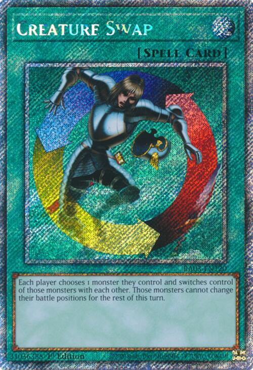 Creature Swap (Platinum Secret Rare) [RA03-EN120] Platinum Secret Rare | Exor Games Truro