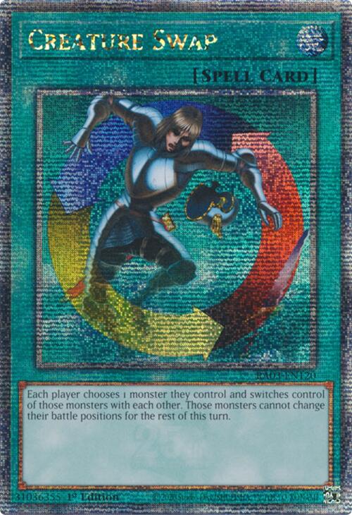 Creature Swap (Quarter Century Secret Rare) [RA03-EN120] Quarter Century Secret Rare | Exor Games Truro