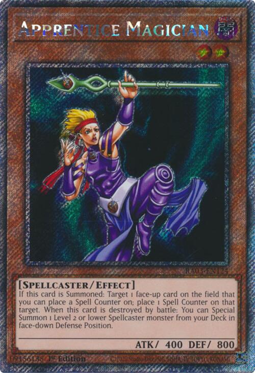 Apprentice Magician (Platinum Secret Rare) [RA03-EN124] Platinum Secret Rare | Exor Games Truro