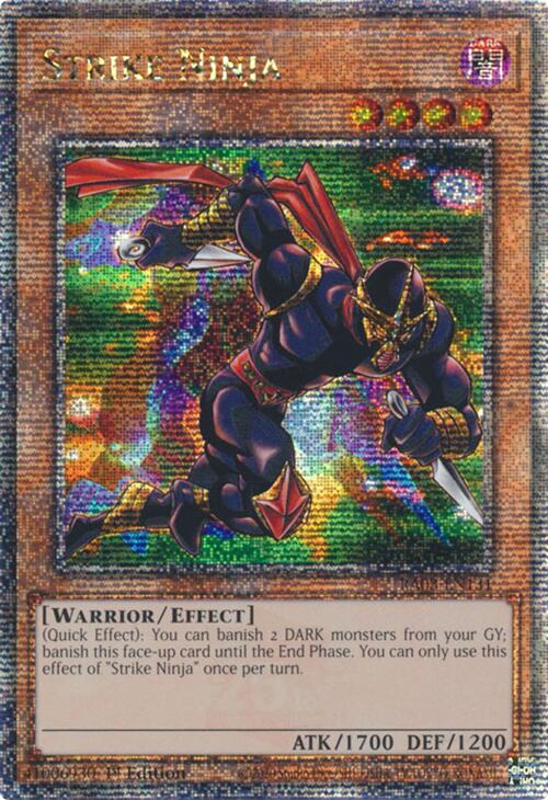 Strike Ninja (Quarter Century Secret Rare) [RA03-EN131] Quarter Century Secret Rare | Exor Games Truro