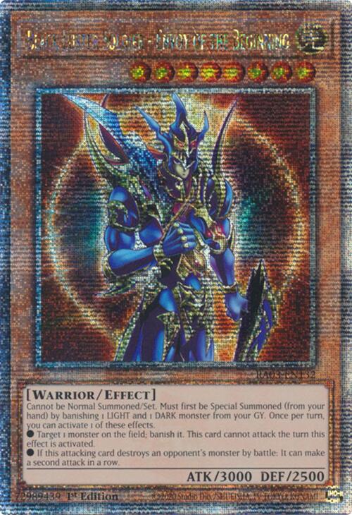 Black Luster Soldier - Envoy of the Beginning (Quarter Century Secret Rare) [RA03-EN132] Quarter Century Secret Rare | Exor Games Truro