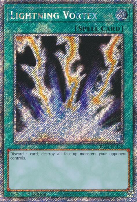 Lightning Vortex (Platinum Secret Rare) [RA03-EN148] Platinum Secret Rare | Exor Games Truro