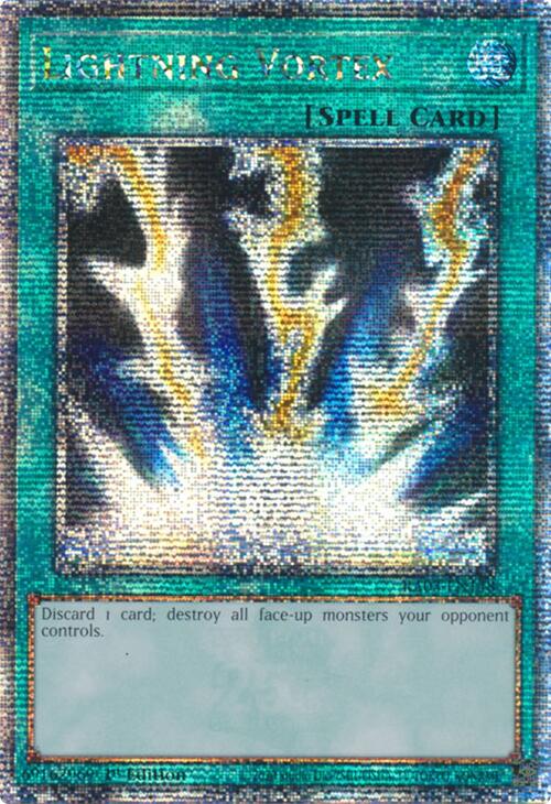 Lightning Vortex (Quarter Century Secret Rare) [RA03-EN148] Quarter Century Secret Rare | Exor Games Truro