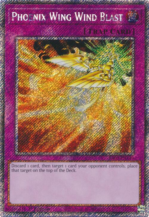 Phoenix Wing Wind Blast (Platinum Secret Rare) [RA03-EN149] Platinum Secret Rare | Exor Games Truro