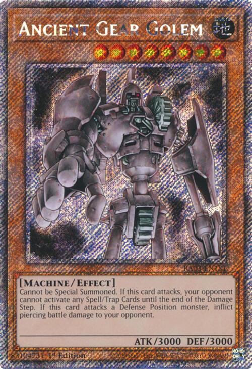 Ancient Gear Golem (Platinum Secret Rare) [RA03-EN151] Platinum Secret Rare | Exor Games Truro