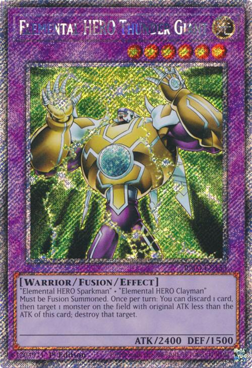 Elemental HERO Thunder Giant (Platinum Secret Rare) [RA03-EN153] Platinum Secret Rare | Exor Games Truro