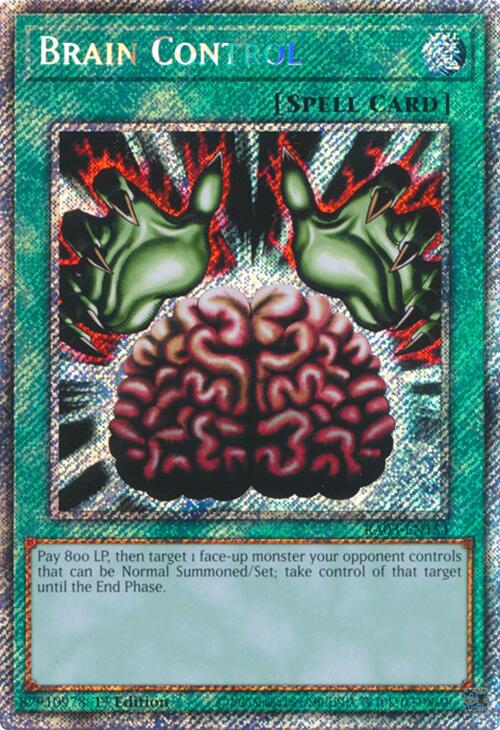 Brain Control (Platinum Secret Rare) [RA03-EN154] Platinum Secret Rare | Exor Games Truro