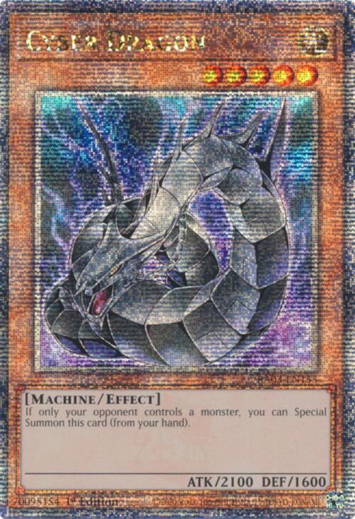 Cyber Dragon (Quarter Century Secret Rare) [RA03-EN155] Quarter Century Secret Rare | Exor Games Truro