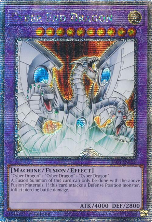 Cyber End Dragon (Quarter Century Secret Rare) [RA03-EN156] Quarter Century Secret Rare | Exor Games Truro