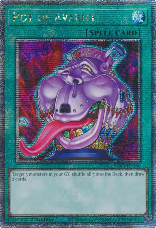 Pot of Avarice (Quarter Century Secret Rare) [RA03-EN160] Quarter Century Secret Rare | Exor Games Truro