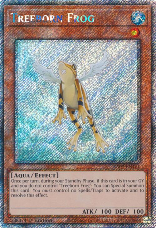 Treeborn Frog (Platinum Secret Rare) [RA03-EN161] Platinum Secret Rare | Exor Games Truro