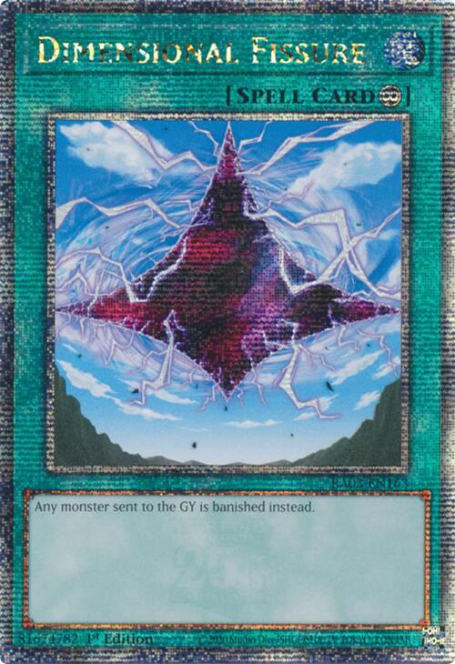 Dimensional Fissure (Quarter Century Secret Rare) [RA03-EN163] Quarter Century Secret Rare | Exor Games Truro