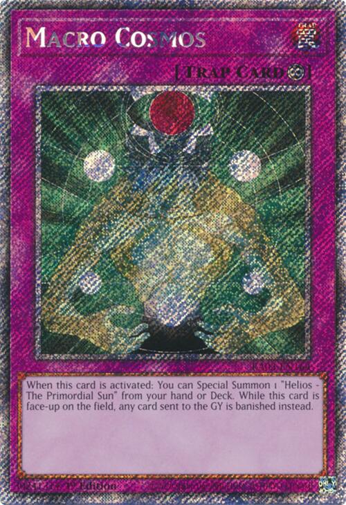 Macro Cosmos (Platinum Secret Rare) [RA03-EN164] Platinum Secret Rare | Exor Games Truro