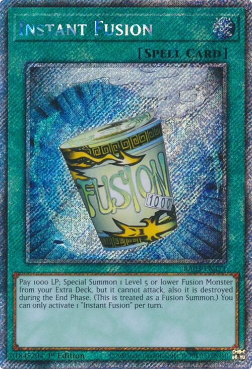 Instant Fusion (Platinum Secret Rare) [RA03-EN171] Platinum Secret Rare | Exor Games Truro