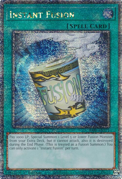 Instant Fusion (Quarter Century Secret Rare) [RA03-EN171] Quarter Century Secret Rare | Exor Games Truro